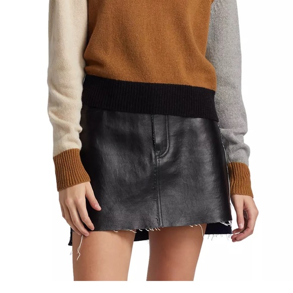 Frame Color Block Crew Sweater - Picture 9 of 12